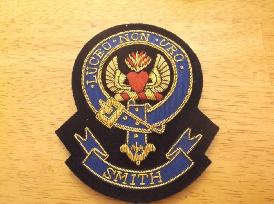 SCOTTISH CLAN PIN BADGE      SMITH