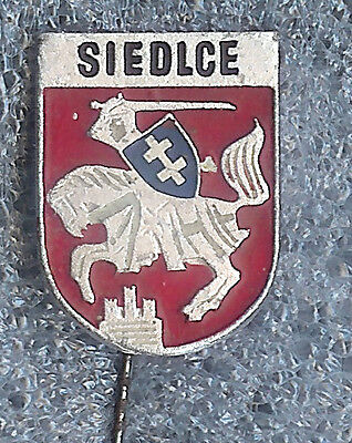 Siedlce - Polish Hat Lapel Pin LP0278