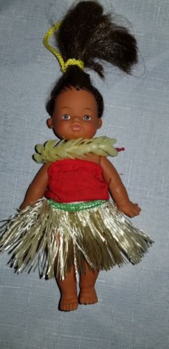 Vintage HAWAIIAN HULA GIRL BABY DOLL 6