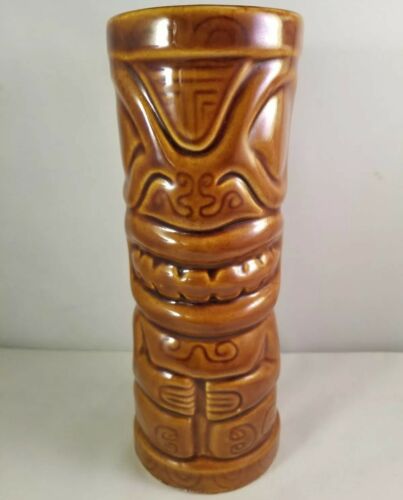 Tiki Farm Tiki Mug Monster Brown Danny G 2003