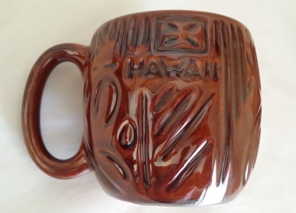 Hawaii Tiki Barrel Mug