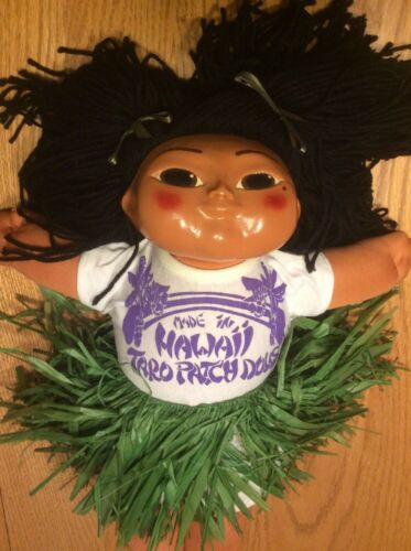 Taro Patch Doll Hula Girl Grass Skirt T Shirt Made In Hawaii 1984 Signed
