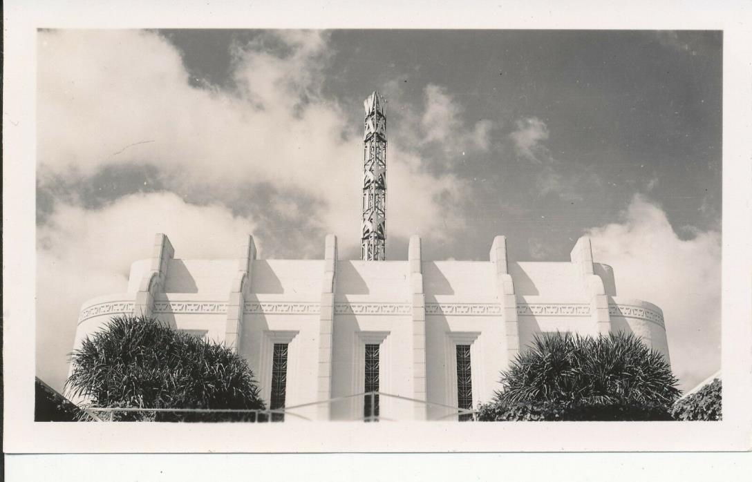 1940s Waikiki  Movie Theater Hawaii Photo