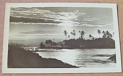 1940's Sunset Cocoanut Island TH Hawaii