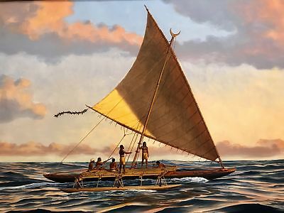Herb Kane 'Tongan Canoe'