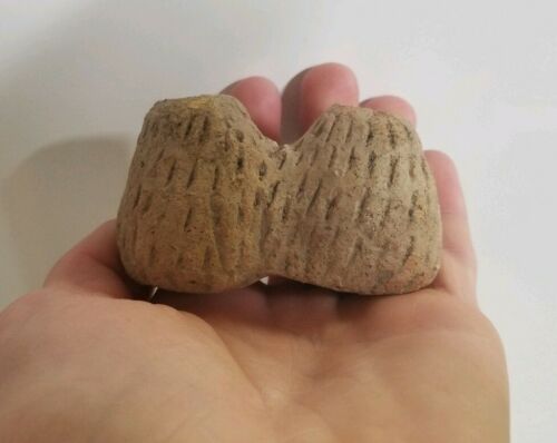 Authentic Precolumbian Double Pottery Vessel Poison Pot Artifact