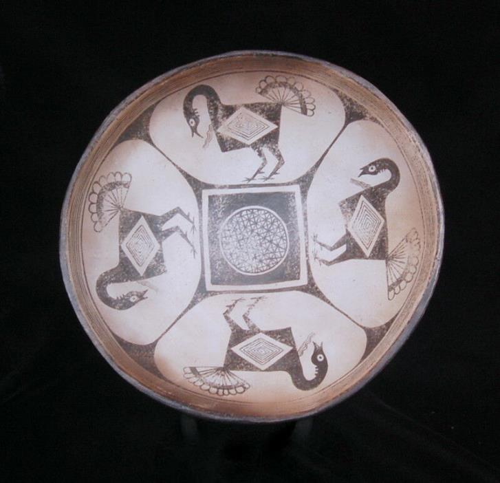 Anasazi / Mimbres Turkey Replication Bowl