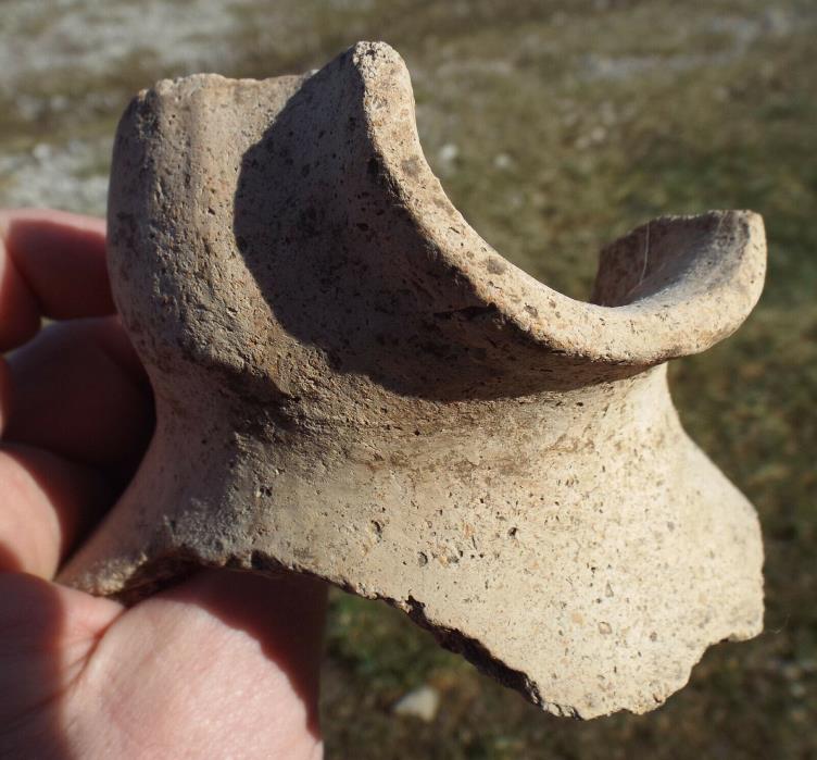 hooded vessel fragment from Kentucky, artifacts, arrowheads