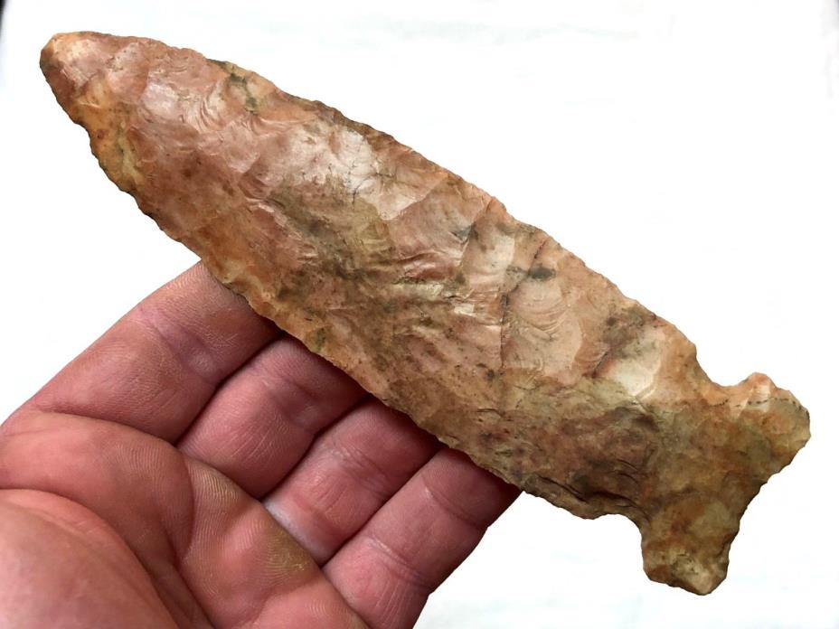 EXCEPTIONAL OSCEOLA POINT CALLAWAY CO., MO. AUTHENTIC ARROWHEAD ARTIFACT LM3