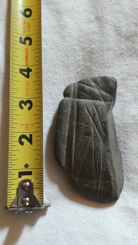 Native American artifact Abraider/sinewstone  Northern California Pomo stone.