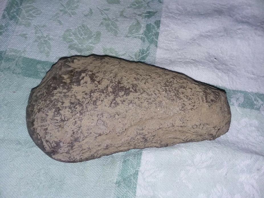 Vintage Artifact Pounding Stone Axe Head Virginia Estate