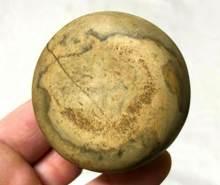 PHENOMENAL HARDSTONE DISCOIDAL HICKMAN CO., KY. AUTHENTIC ARROWHEAD ARTIFACT B7