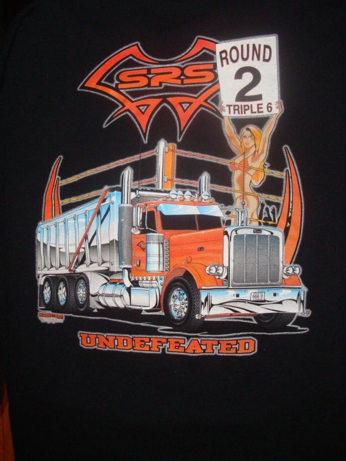 Awesome SRS Champion Trucking T-Shirt, Size 2X, Great Shape! Cheesecake