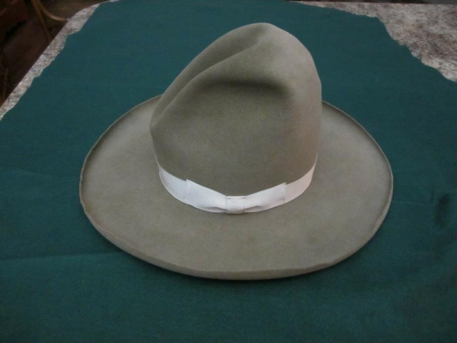 Old  antique Stetson Cowboy Hat        Number 1 Quality     from Montana