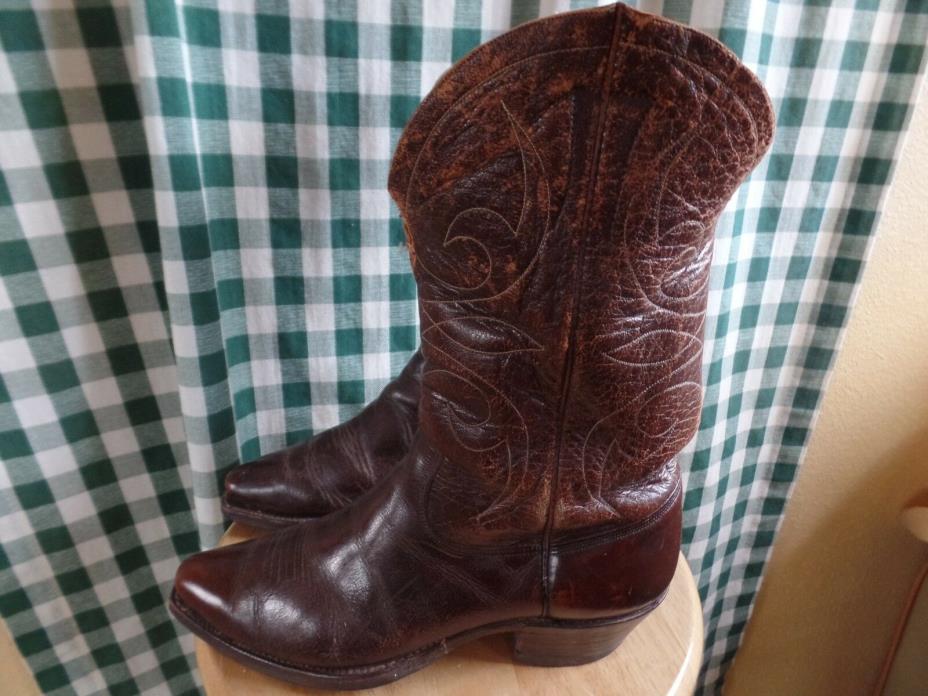 Vintage Olsen Stelzer Ladies Cowboy Boots  Antique Western 7.5/8 C