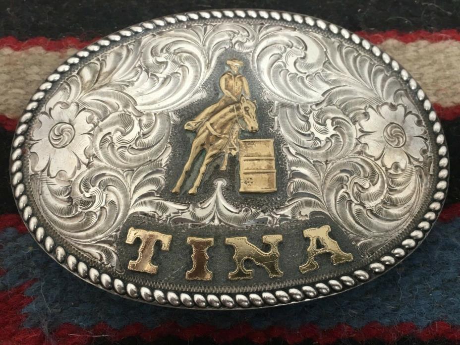 SKYLINE STERLING RODEO EVENT BUCKLE