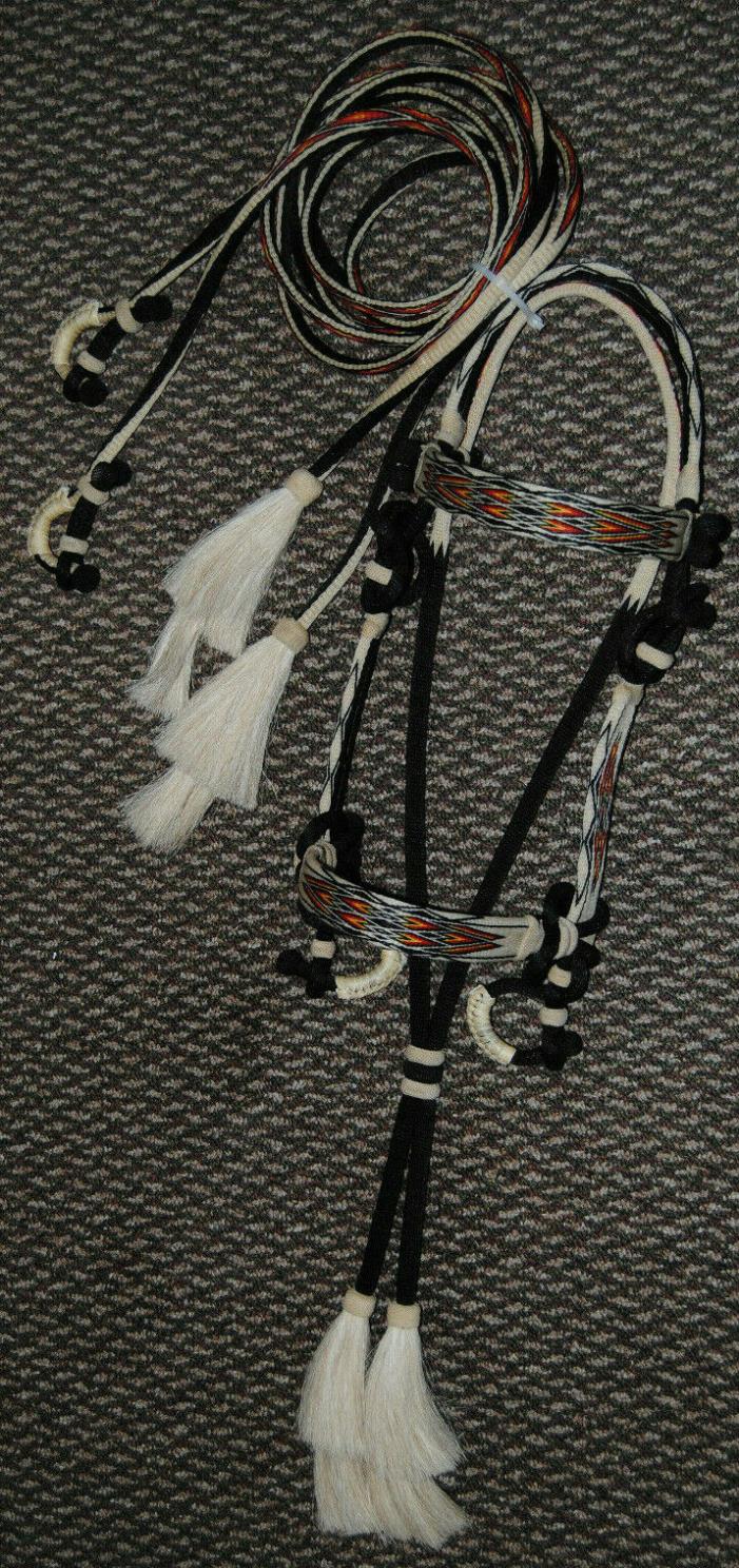 Horsehair Bridle With Reigns--Prison Made--Beautiful!!