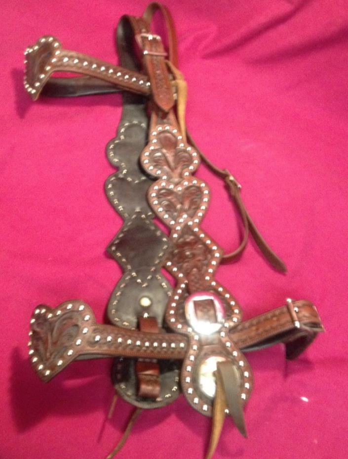 Rare BUDDY FOSTER Card Suit Headstall