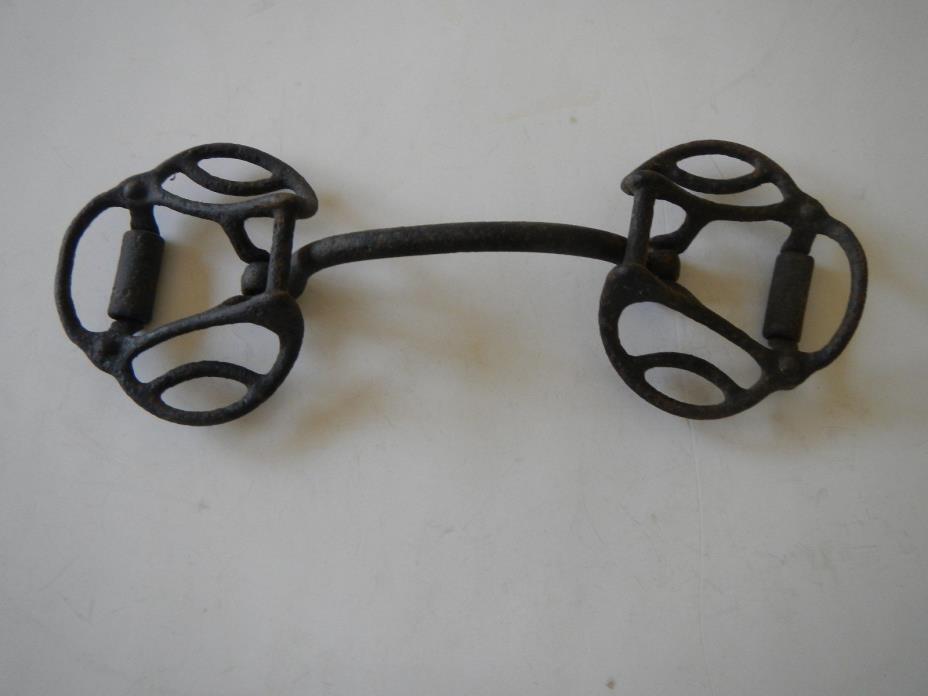 Vintage Antique Iron Horse Harness Bit - Western & Military wagon hardware