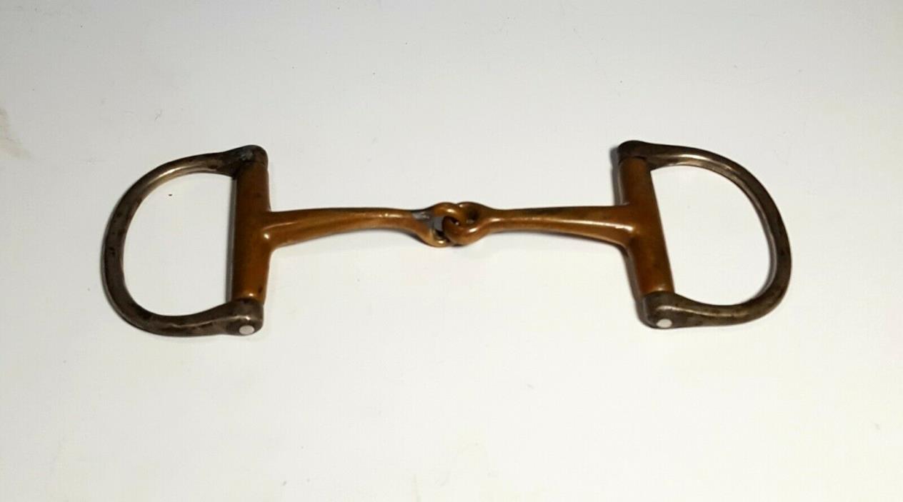 Vintage Western Brass and Cast Horse Bit