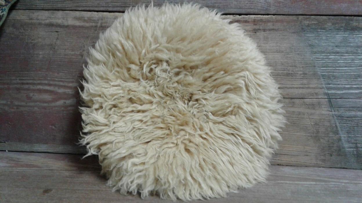 Expo Sheepskin Wool Bar Stool Cover - Approx. 13 inches