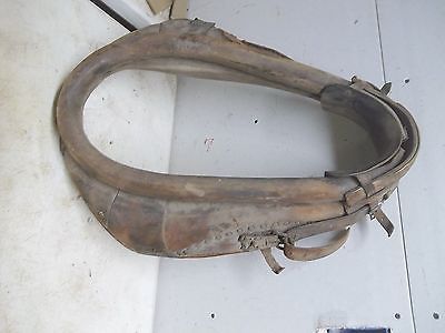 Old Leather Horse Collar Lot C