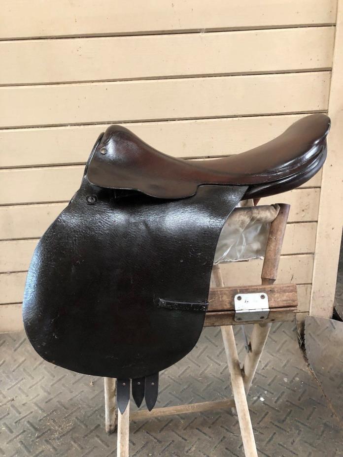 Vintage ~ Collectible ~ Michael J. Knoud Polo/Hunter Saddle ~ 18