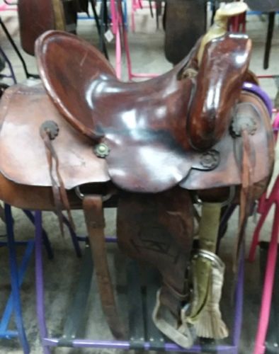 15” Antique Collectors High back Ranch Saddle