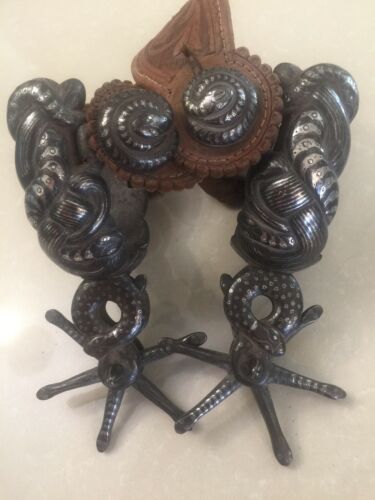 Antique Mexican Snake Spurs Charro Best Of Type