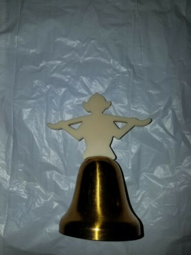 Vintage D’Art Craftsmen Corp. Milkmaid Bell Copper And Plastic great condition
