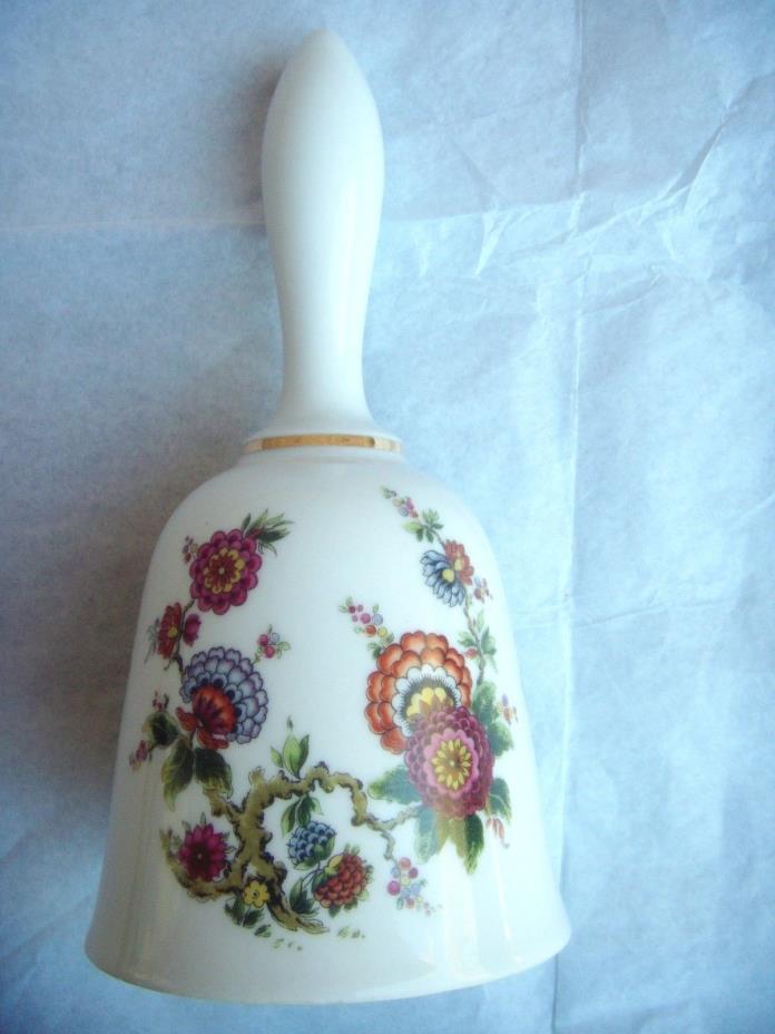 Bareuther Waldsassen Bavaria Germany Ceramic Floral Bell