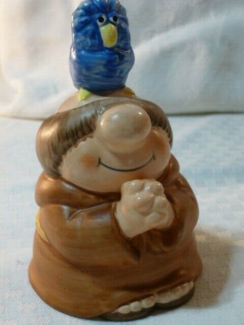 Sherman on the Mount 1983 BELL Figurine Friar Monk American Greeting Co