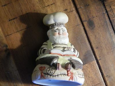 HERSHEY BAKER - Porcelain Bell - Ltd. & Licensed (FREE SHIP.) Culinary/Candy
