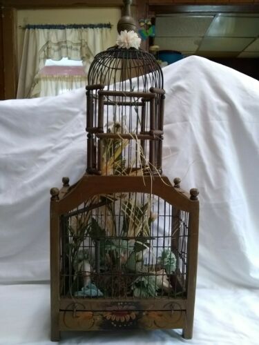 bird cage planter