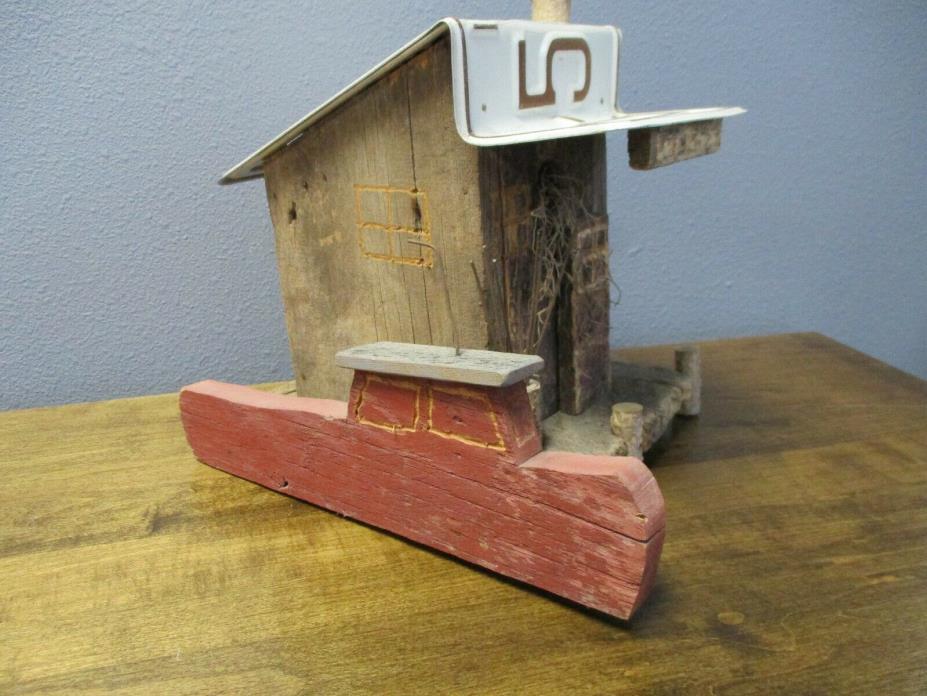 Custom Local Made Bait Store & Dock Bird House