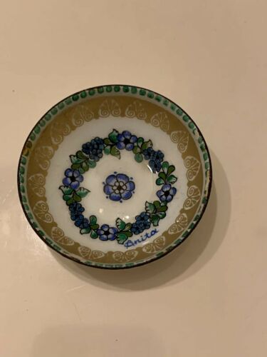 small ceramic dish - vintage