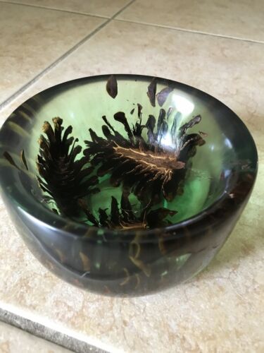 Pine Comb Resin Bowl