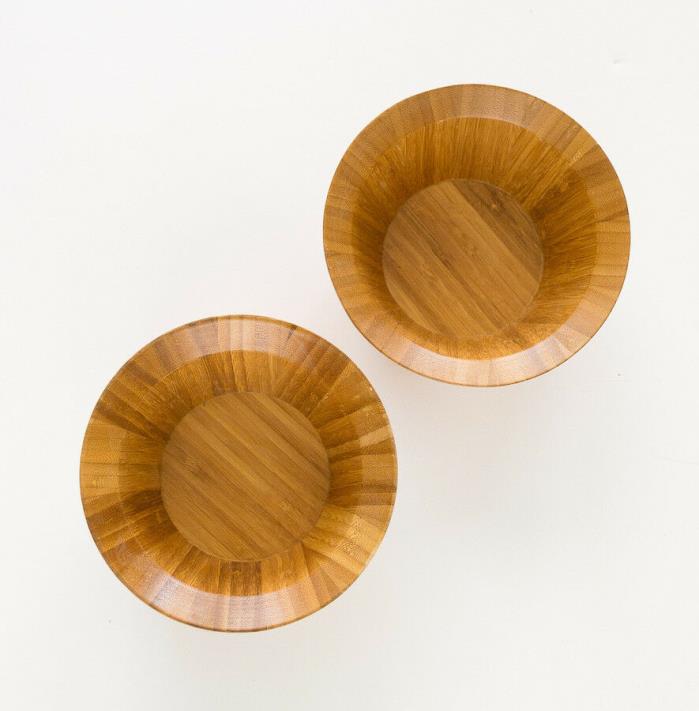 Bamboo Salad Bowls Small Set of Two Better Homes & Garden Brand