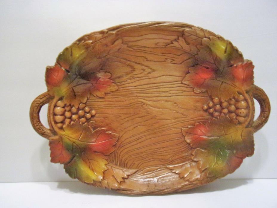 Vintage Faux Wood Decorative Bowl  by Multi Product