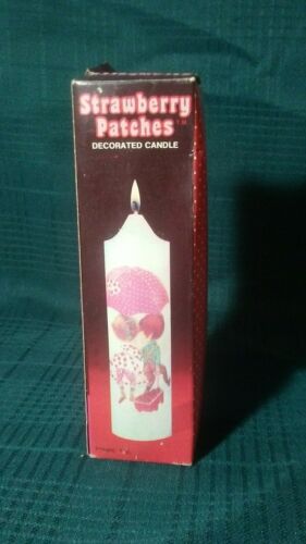 1981 Jasco Strawberry Patches Decorative Candle 7