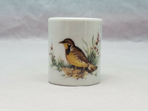 Funny Design Ceramic Candle Holder made in West Germany - Robin
