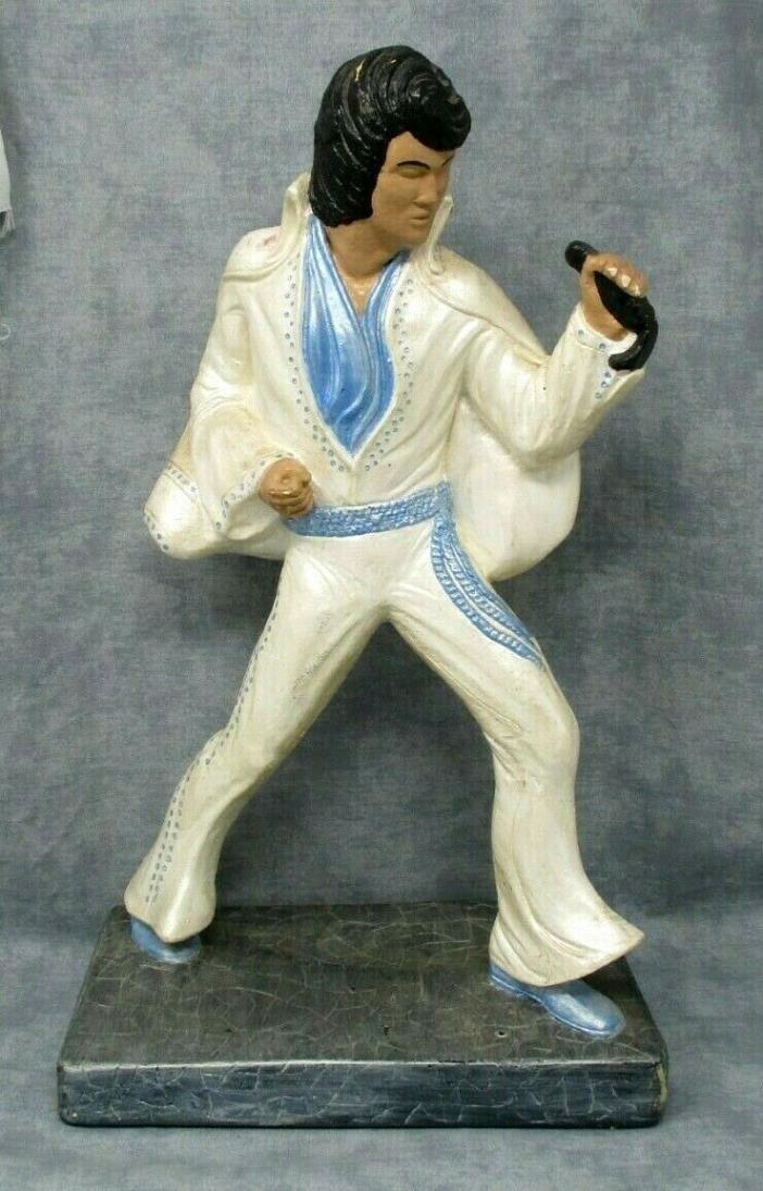 Chalkware Elvis Statue 14