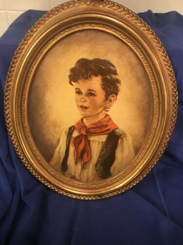Borghese Vintage Antique Boy Portrait