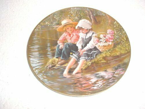 Reco Little Anglers Collector Plate by Sandra Kuck