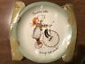 Holly Hobbie Vintage Plate NEW Friends Friendship Bicycle Collector’s Edition
