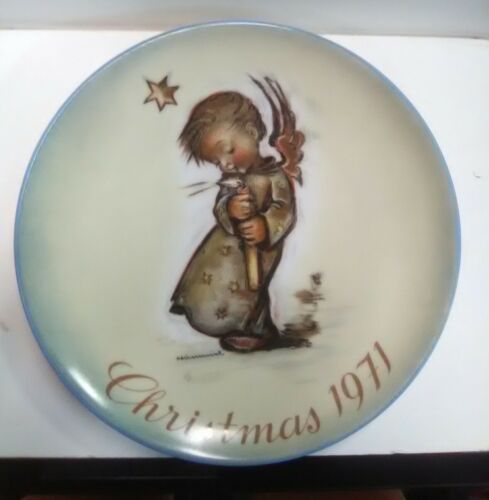 6 limited First Edition Hummel Christmas Plates West Germany 1971-1976