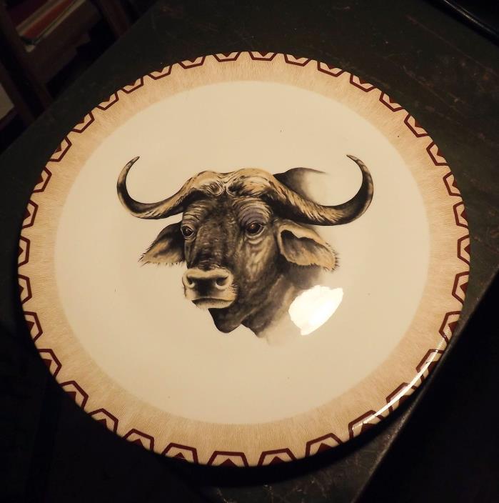 World Wildlife Fund-US African Buffalo Boehm Collector Plate 1978