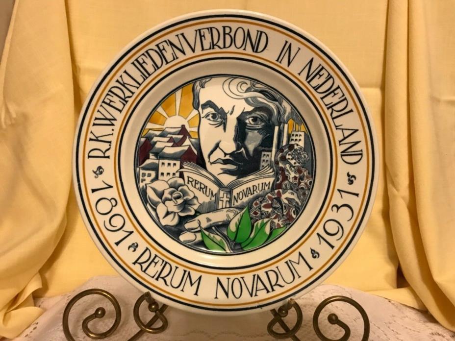 Plate Memorial sign R.K. Werkliedenverbond in Nederland  Maastricht 2892-1931