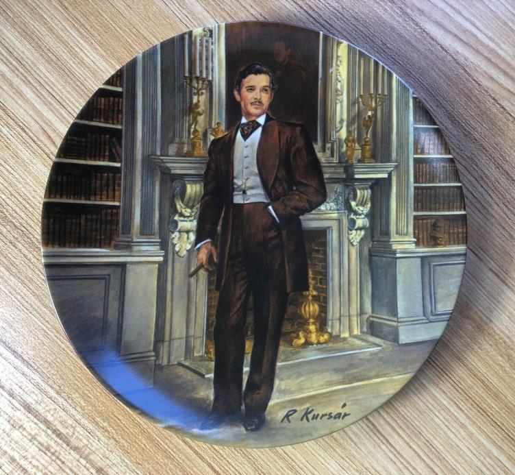 Gone With The Wind Collector Plate 1981 Knowles RHETT