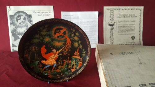 'The Tsarevich And The Firebird' Porcelain Plate #5 1296
